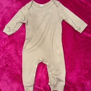 Cozy Kids One Piece in Tan